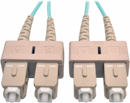 10Gb Duplex Multimode Fiber Patch Cable SC/SC 50/125 OM3 5M (16.4 ft) LSZH