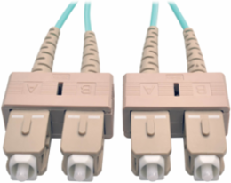 10Gb Duplex Multimode 50/125 OM3 LSZH Fiber Patch Cable 15M SC/SC