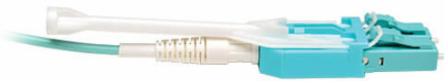 10Gb Duplex OM3 Fiber Patch Cable, 2M (6 ft), Aqua, LC/LC Connectors