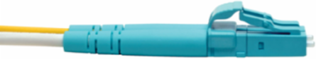OM5 Fiber Patch Cable 50/125, 3M (10 ft), LC Duplex, Lime Green