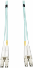 10Gb Duplex Multimode Fiber Patch Cable, 50/125 OM3, Aqua, 4M (13 ft.)