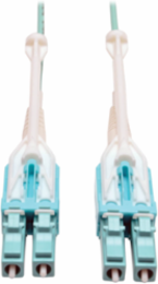 10Gb Duplex Multimode 50/125 OM3 LSZH Fiber Patch Cable, 5M (16 ft.), Aqua