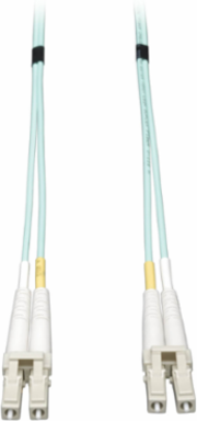 10Gb Duplex Multimode Fiber Patch Cable 50/125 OM3 8M Aqua