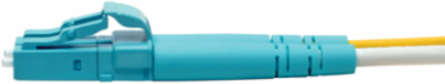 100Gb Duplex Multimode 50/125 Fiber Patch Cable, 10M, LC/LC, Lime Green