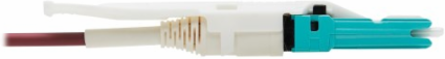 Fiber Optic Cable, Duplex Multimode 50/125 OM4, CS-PC/CS-PC, LSZH, Magenta, 5 m