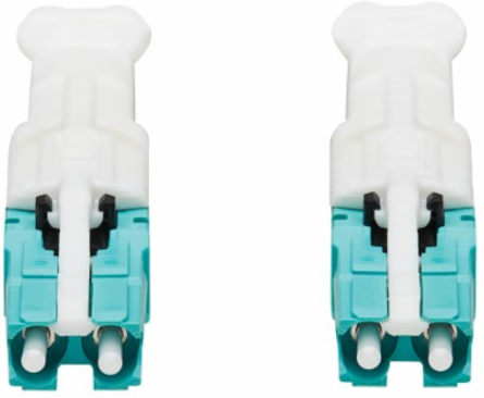 Fiber Optic Cable, Duplex Multimode 50/125 OM4, CS-PC/CS-PC, LSZH, Magenta, 5 m