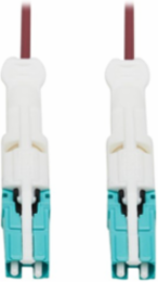 Fiber Optic Cable, Duplex Multimode 50/125 OM4, CS-PC/CS-PC, LSZH, Magenta, 10 m
