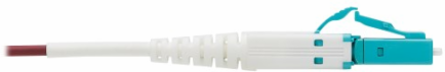 Fiber Optic Cable, Duplex Multimode 50/125 OM4, CS-PC/LC-PC, LSZH, Magenta, 1 m
