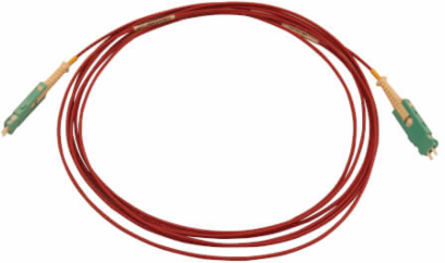 Fiber Optic Cable, Multimode 50/125 OM4, Duplex SN-PC, LSZH, Magenta, 3 m