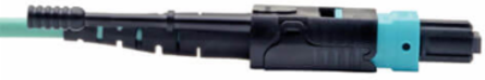 MTP/MPO to 8xLC Fan-out Cable, 1M (3.28 ft), OM3, Plenum-rated, Aqua