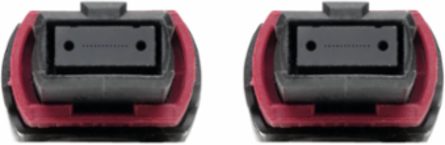 12-Fiber MTP/MPO Multimode Patch Cable, 2M (6.6 ft), OM4, Magenta