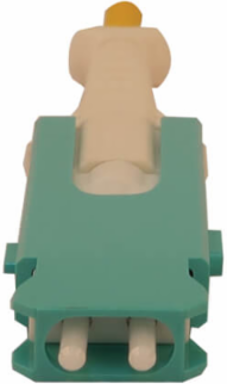 Fiber Optic Cable, MTP/MPO-PC to 4x Duplex SN-PC, 12F Multimode OM4, LSZH, Magenta, 2 m