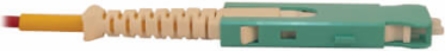 Fiber Optic Cable, MTP/MPO-APC to 8x Duplex SN-PC, 16F Multimode OM4, LSZH, Magenta, 2 m