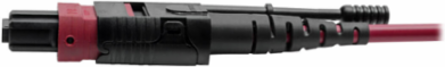 MTP/MPO Base-8 Migration Fiber Adapter, 12 Fiber, 8 Inch, OM4, Magenta
