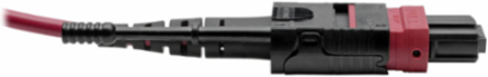 MTP/MPO Base-8 Migration Fiber Adapter, 12 Fiber, 8 Inch, OM4, Magenta