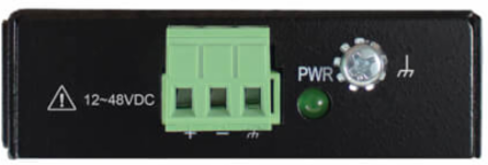 Unmanaged Industrial Ethernet Switch, 5-Port, 10/100 Mbps, DIN/Wall Mount, -40 to 75°C