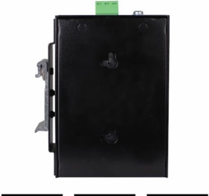 Unmanaged Industrial Ethernet Switch, 5-Port, 10/100 Mbps, iQoS, DIN/Wall Mount, -40 to 75°C