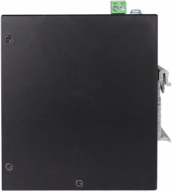 Unmanaged Industrial Ethernet Switch, 8-Port, 10/100 Mbps, DIN Mount, -40 to 75°C