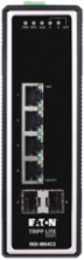 Managed Industrial Gigabit Ethernet Switch, 4-Port, 2 SFP Slots, DIN Mount, -40 to 75°C