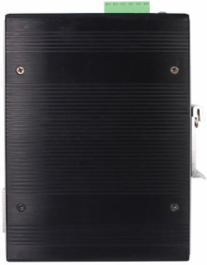 Managed Industrial Gigabit Ethernet Switch, 8-Port, Layer 2, 4 SFP Ports, DIN Mount, -40 to 75°C