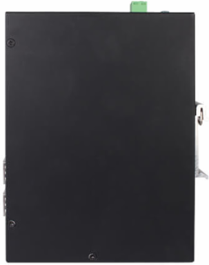 5-Port Lite Managed Industrial Gigabit Ethernet Switch - 10/100/1000 Mbps, PoE+ 30W, 2 GbE SFP Slots, -10° to 60°C, DIN Mount, TAA