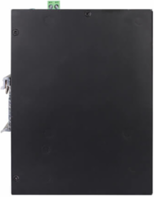 5-Port Lite Managed Industrial Gigabit Ethernet Switch - 10/100/1000 Mbps, PoE+ 30W, 2 GbE SFP Slots, -10° to 60°C, DIN Mount, TAA