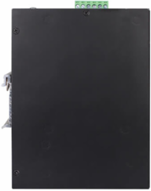 8-Port Lite Managed Industrial Gigabit Ethernet Switch - 10/100/1000 Mbps, PoE+ 30W, 2 GbE SFP Slots, -10° to 60°C, DIN Mount, TAA