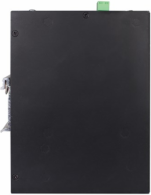 Unmanaged Industrial Gigabit PoE+ Ethernet Switch, 5-Port, 30W, 2 GbE SFP, -10 to 60C, DIN Mount