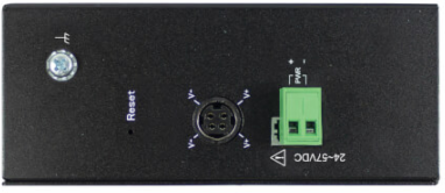 Unmanaged Industrial Gigabit PoE+ Ethernet Switch, 5-Port, 30W, -10 to 60C, DIN Mount