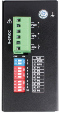 Unmanaged Industrial Gigabit Ethernet Switch, 8-Port, 10/100/1000 Mbps, DIN Mount