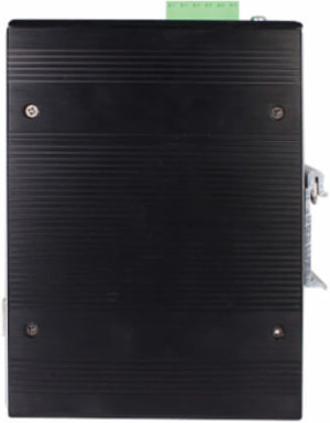 Industrial Gigabit PoE+ Ethernet Switch, 8-Port, 30W, 2 GbE SFP Slots, -40 to 75C, DIN Mount