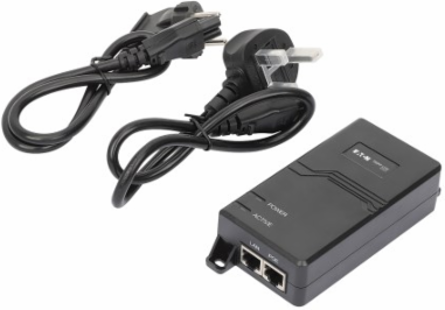 PoE+ Midspan Active Injector, Gigabit, IEEE 802.3at/af, 30W, 1 Port, International Power Cords