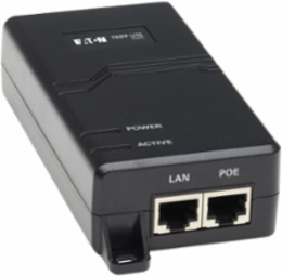 PoE+ Midspan Active Injector, Gigabit, IEEE 802.3at/af, 30W, 1 Port, International Power Cords