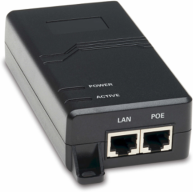 Gigabit PoE+ Injector 30W, 1 Port, RJ45, Desktop, PoE 802.3at/802.3af
