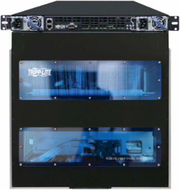 Robotic Fiber Panel System - 512 Multimode LC Ports, 10U Rack Height