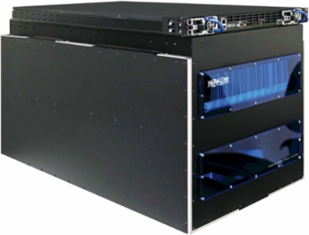 Robotic Fiber Panel System - 512 Multimode LC Ports, 10U Rack Height