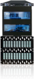Robotic Fiber Panel System - 512 Multimode LC Ports, 10U Rack Height