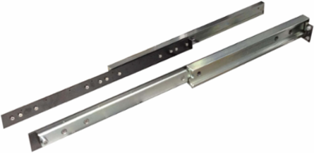 4-Post Rack-Mount Rail Kit, Adjustable Depth 36-43 Inch, Steel, 44 lbs