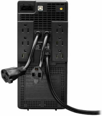 Line-Interactive UPS, 1000VA/500W, 8 Outlets, USB Port, Tower