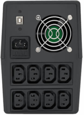 1.5kVA 900W Line-Interactive UPS with 8 C13 Outlets, AVR, Tower