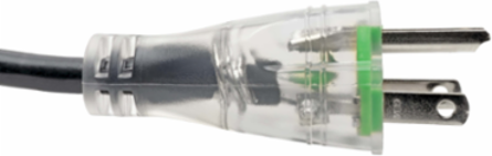 Hospital-Grade Power Cord, 15 ft., NEMA 5-15P to C13, 13A, 16 AWG