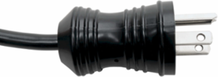 Hospital-Grade Power Cord, NEMA 5-15P to Locking IEC C13, 15 ft, 10A, 18 AWG
