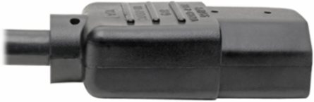 Desktop Computer Power Cord, NEMA 5-15P to C13, 2 ft., 10A, 125V