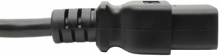 Heavy-Duty Computer Power Cord, C19 to NEMA 5-15P, 10 ft, 14 AWG, 15A, 125V