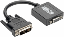 DVI-D to VGA Active Adapter Cable 6 Inch, 1920x1200 Resolution