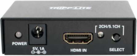 4K HDMI Audio De-Embedder with 5.1 Channel, TOSLINK, RCA, 3.5 mm Output