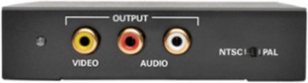 HDMI to RCA Composite Video Converter, 1080p, Plug and Play