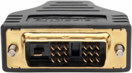 HDMI to DVI-D Adapter, Supports 1920x1200, Gold-Plated Connectors