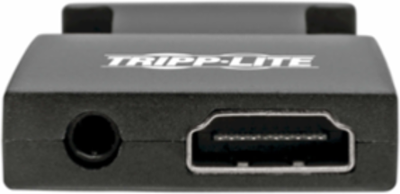 HDMI to VGA Active Adapter with Audio, 1080p, 3-Year Warranty