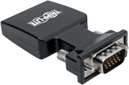 HDMI to VGA Active Adapter with Audio, 1080p, 3-Year Warranty